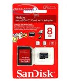 Cartão de memoria sandisk 8GB