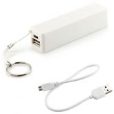 Bateria Extra Portátil Power Bank 4400mAh - Branco