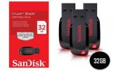 Pen drive 32 GB Sandisk (garantido)